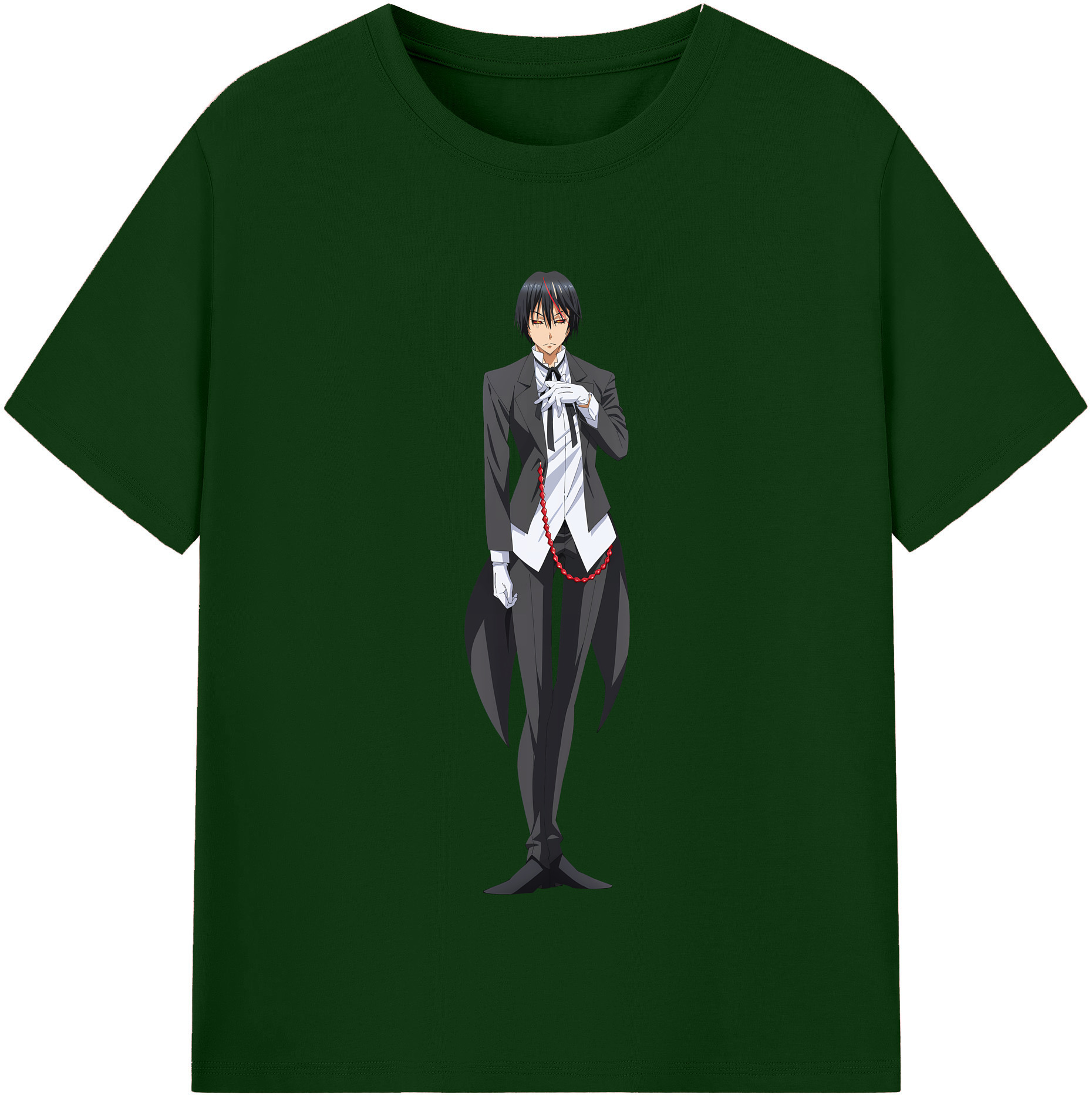 （画像用） 転スラ Regarding Reincarnated to Slime 綿100％半袖Tシャツ（フロントプリント）